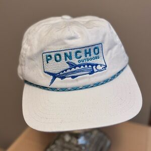 Poncho Outdoors White Rope Fish Design Hat